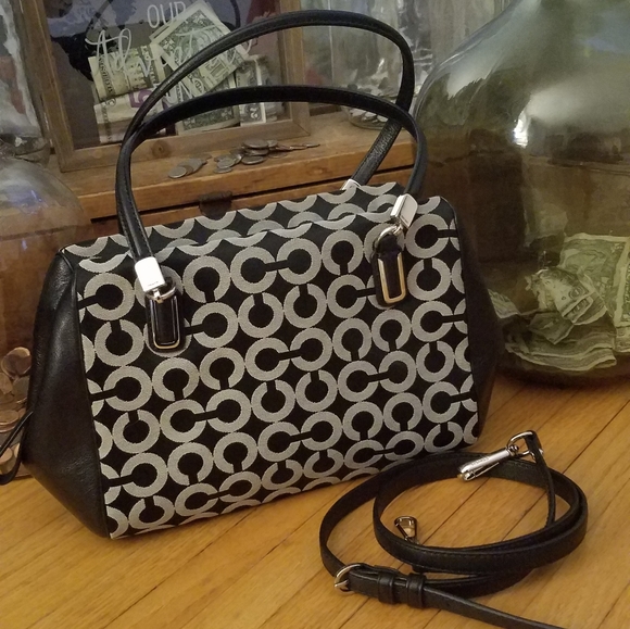 Coach Opt Art Madison EW Turnlock Satchel - Picture 4 of 10